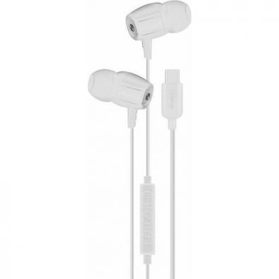 iXchange SE12 In-ear Handsfree Type-C White