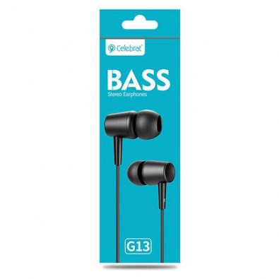 Celebrat Ακουστικά G13 με μικρόφωνο, 3.5mm, 1.2m, Black