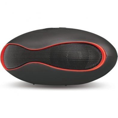 Setty Ellipse Bluetooth Speaker Black - Red