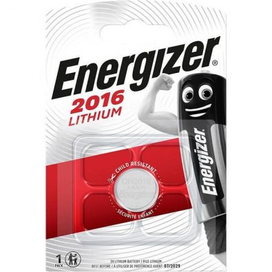 Energizer Μπαταρίες Λιθίου CR2016 3V 1τμχ