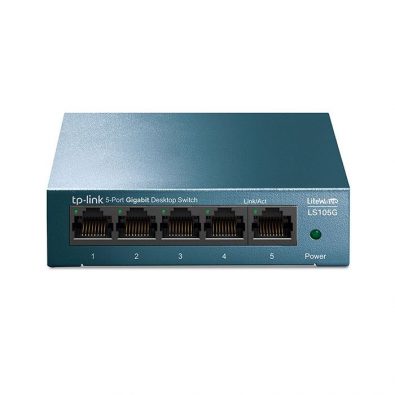 Tp-Link LS105G Unmanaged L2 Switch 5 Ports Gigabit Ethernet