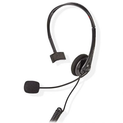 NEDIS CHSTRJ100BK Ακουστικά κεφαλής με βύσμα RJ9