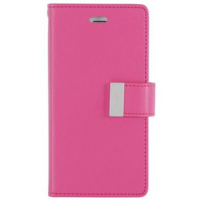APPLE IPHONE 5/5S MERCURY CASE RICH DIARY HOT PINK