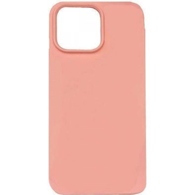 APPLE IPHONE 13/13 PRO 6.1 SILICONE CASE BACK COVER NUD PINK